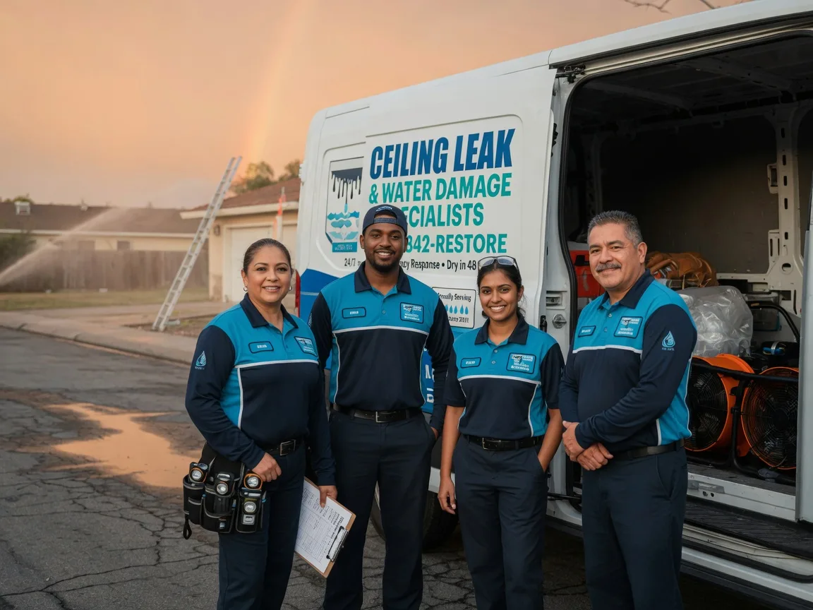 Ceiling Leak Cleanup company in Lawrence Township, NJ